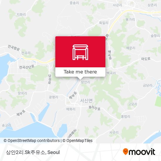 상안2리.Sk주유소 map