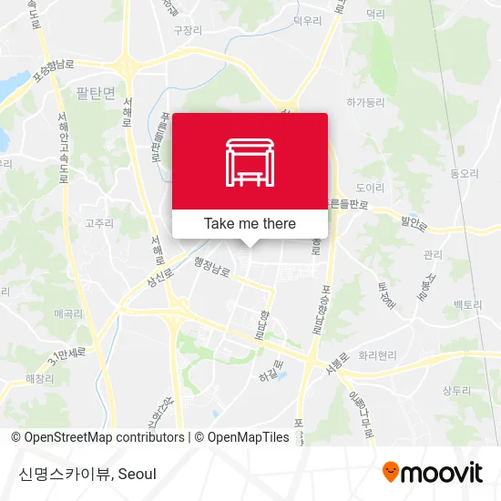 신명스카이뷰 map
