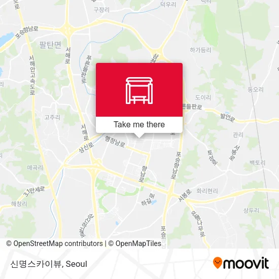 신명스카이뷰 map