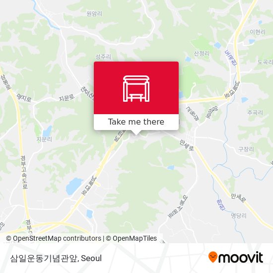 삼일운동기념관앞 map