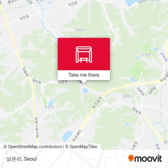 성은리 map