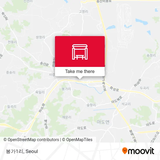 봉가1리 map