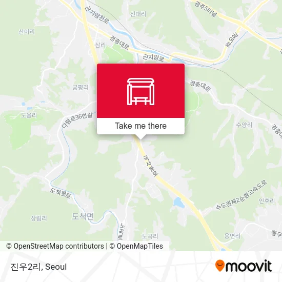 진우2리 map