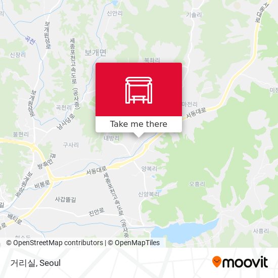 거리실 map