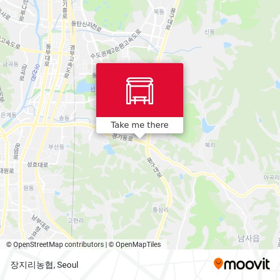 장지리농협 map