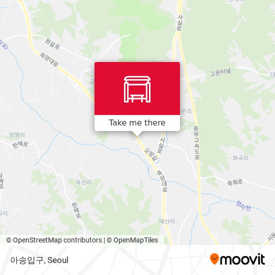 아송입구 map