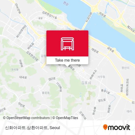 신화아파트.삼환아파트 map