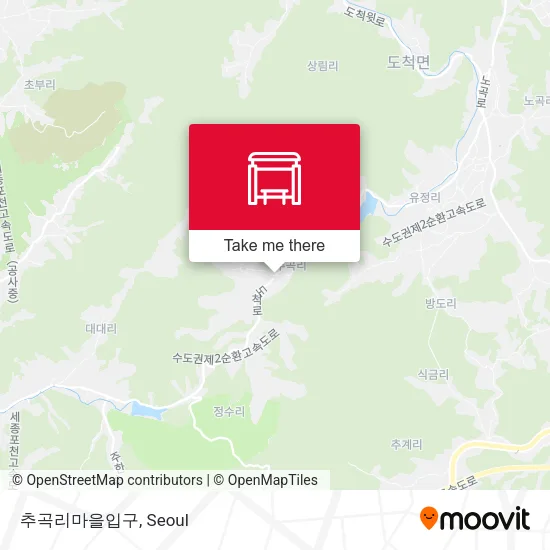 추곡리마을입구 map