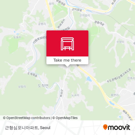 근형심포니아파트 map