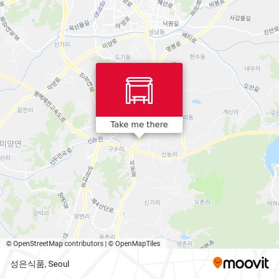 성은식품 map