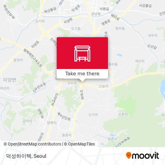 덕성하이텍 map