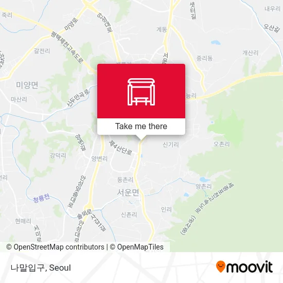 나말입구 map