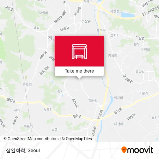 삼일화학 map