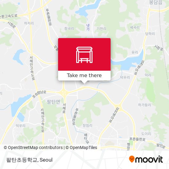 팔탄초등학교 map