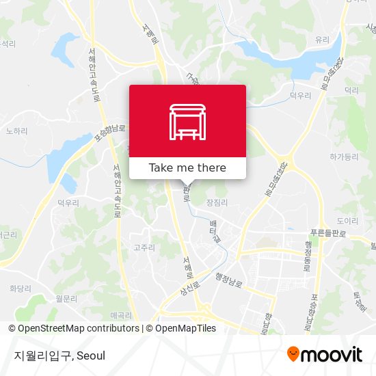지월리입구 map