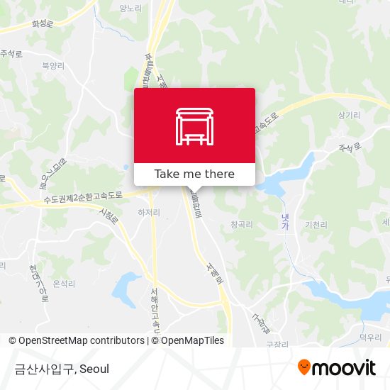 금산사입구 map