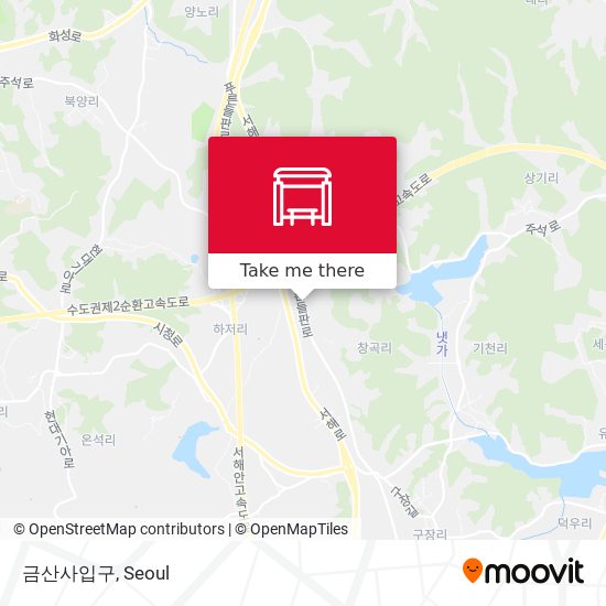 금산사입구 map