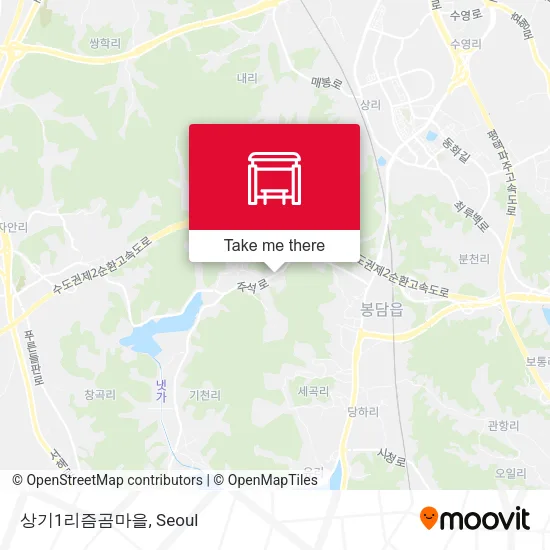 상기1리즘곰마을 map