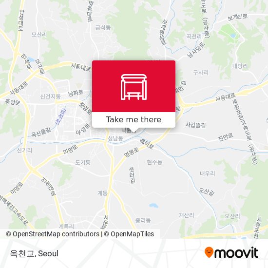 옥천교 map