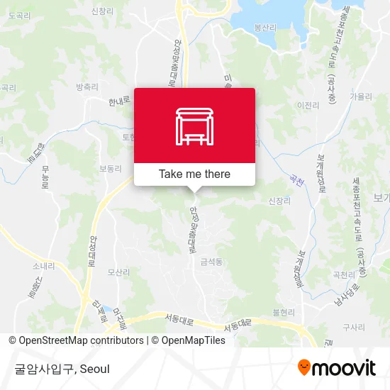 굴암사입구 map