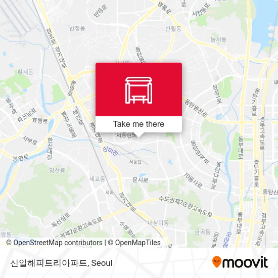 신일해피트리아파트 map