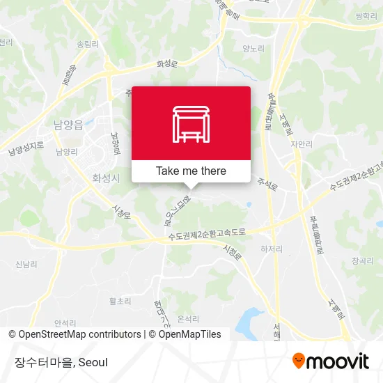 장수터마을 map