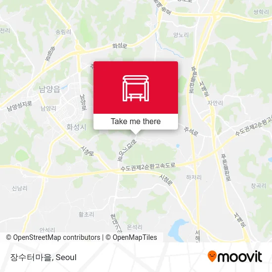 장수터마을 map