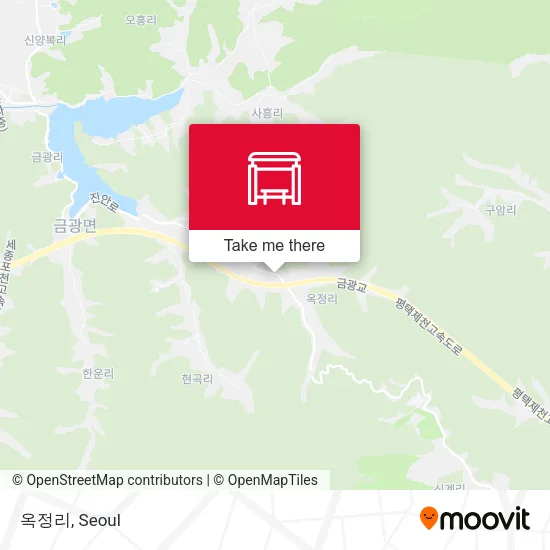 옥정리 map