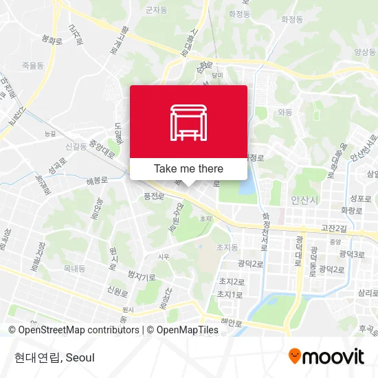 현대연립 map