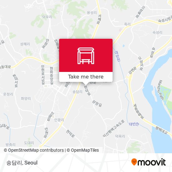 송담리 map