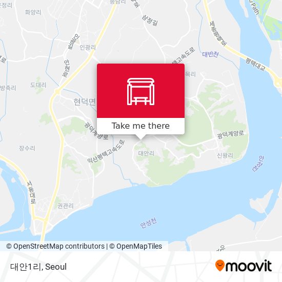 대안1리 map