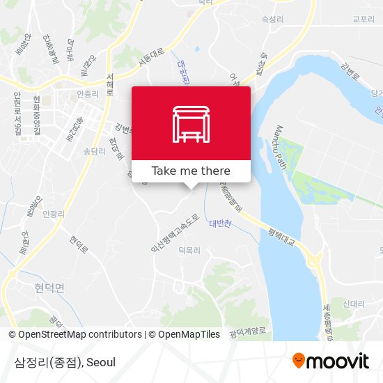 삼정리(종점) map