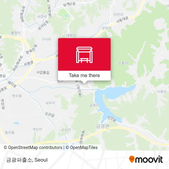 금광파출소 map