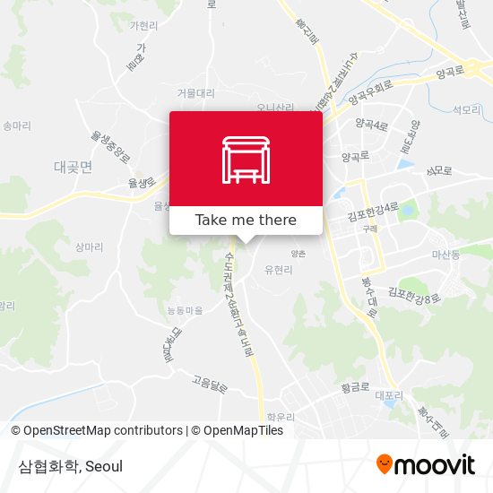 삼협화학 map