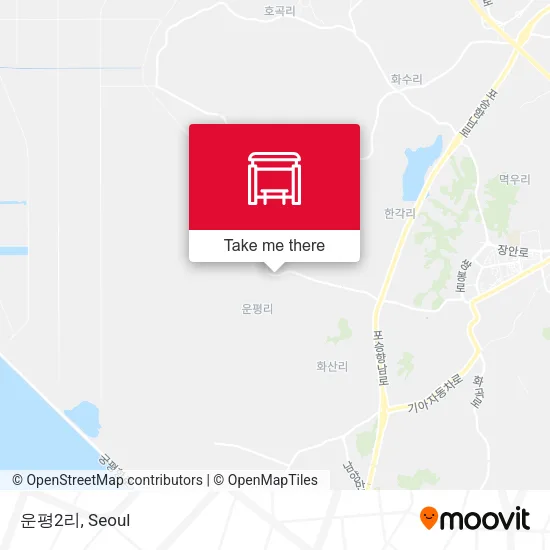 운평2리 map