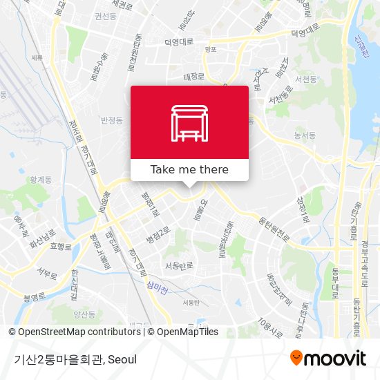 기산2통마을회관 map