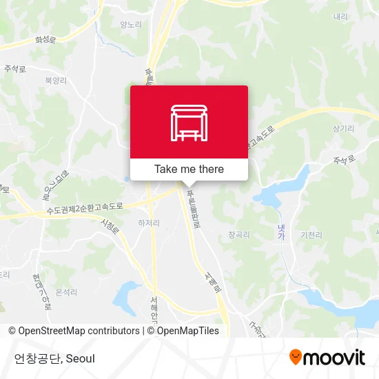 언창공단 map