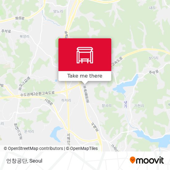 언창공단 map