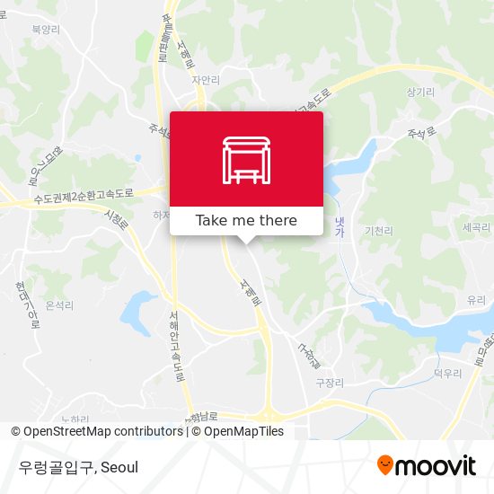 우렁골입구 map
