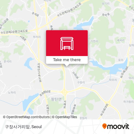 구장사거리앞 map