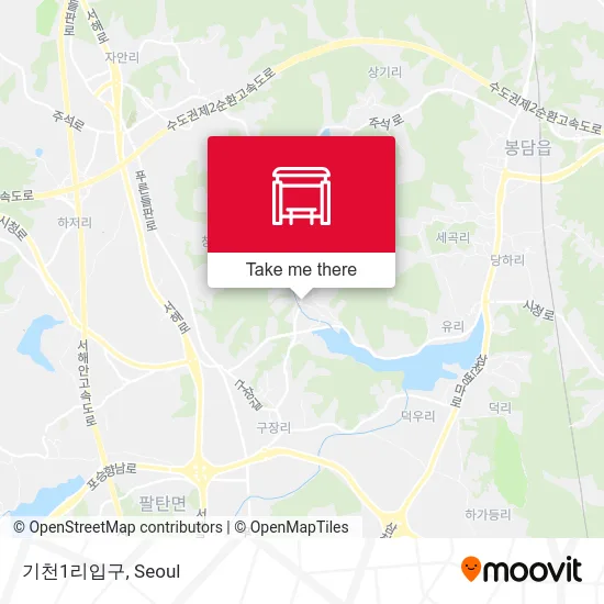 기천1리입구 map