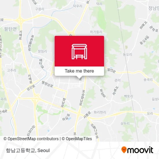 향남고등학교 map