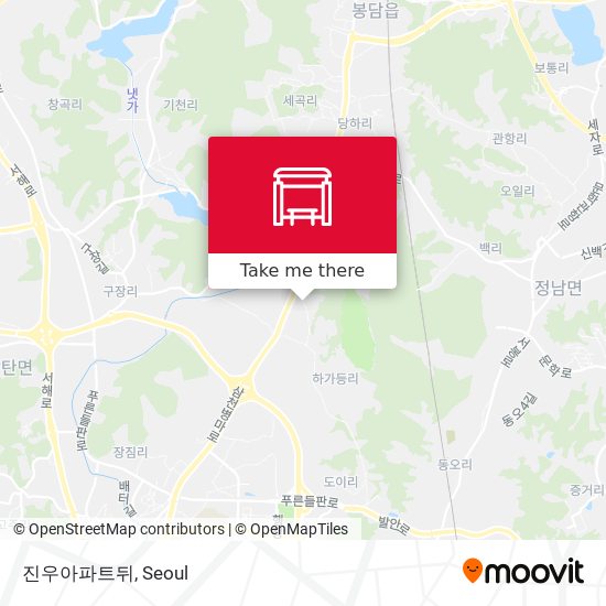 진우아파트뒤 map
