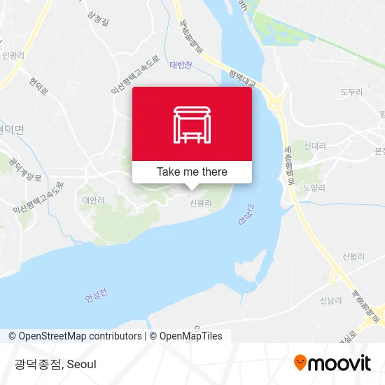 광덕종점 map