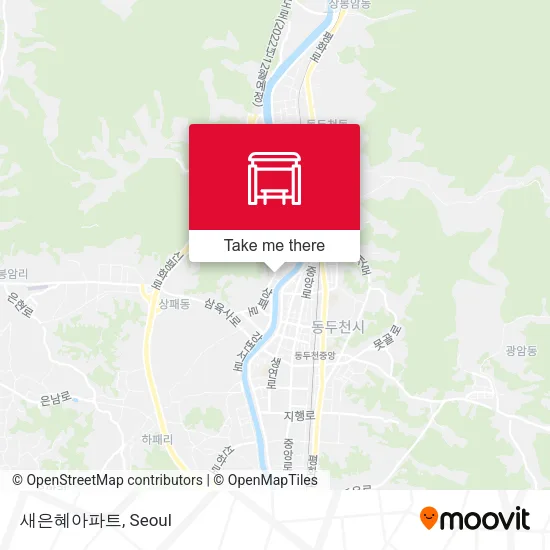 새은혜아파트 map