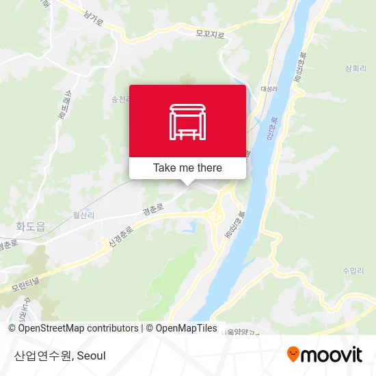 산업연수원 map