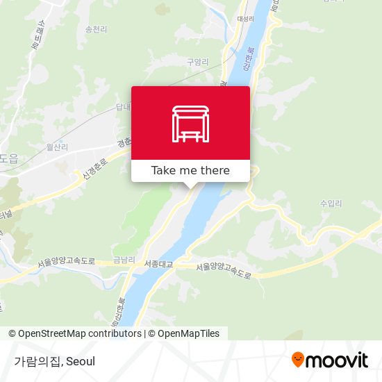 가람의집 map