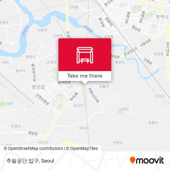 추팔공단.입구 map