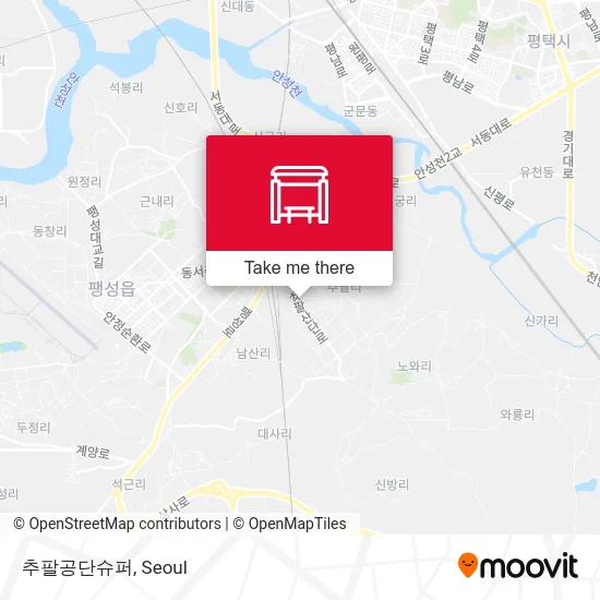 추팔공단슈퍼 map