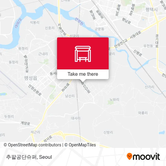 추팔공단슈퍼 map